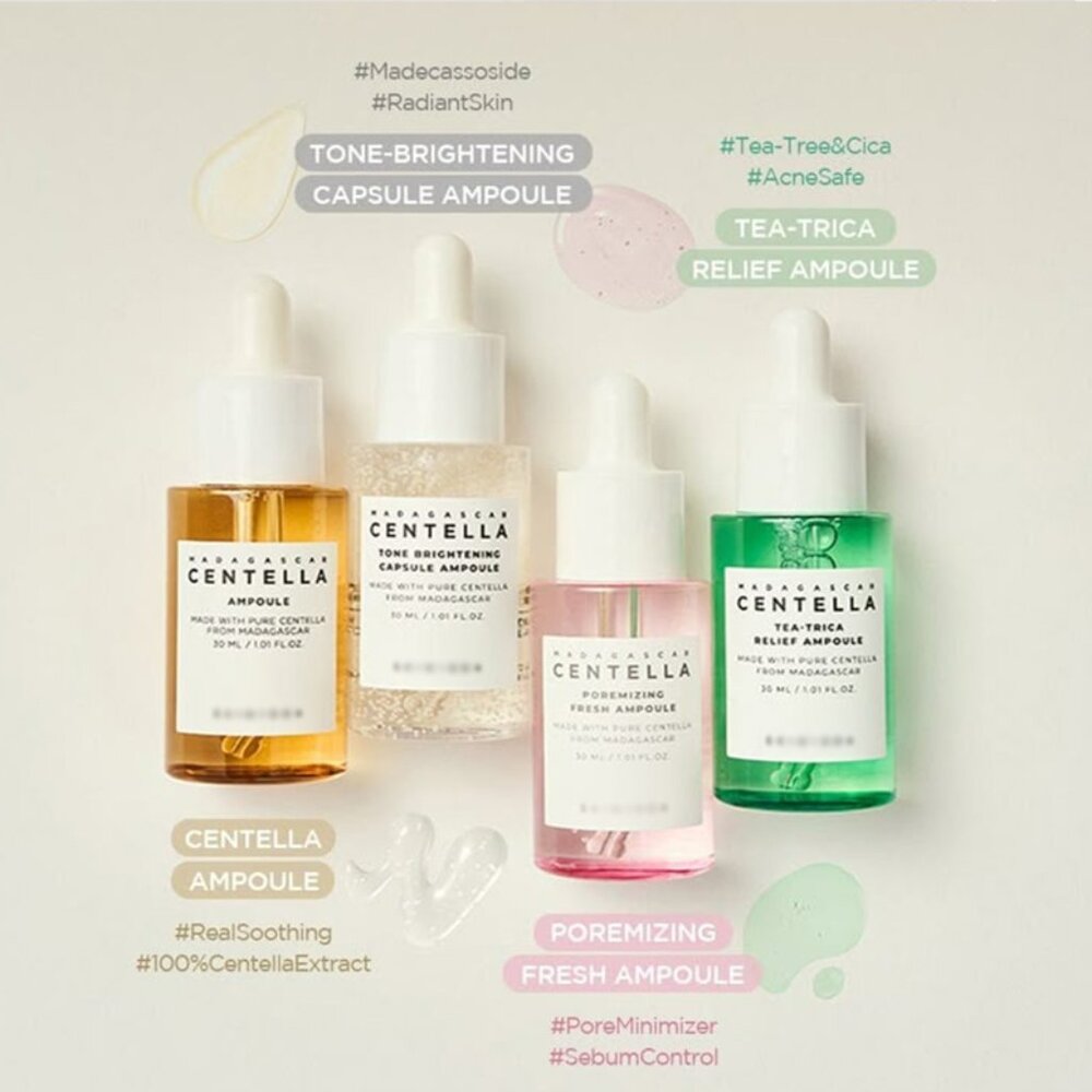 SKIN1004 - Madagascar Centella Ampoule Kit - 4 Piece Set (1 Set) - Picture 2 of 6